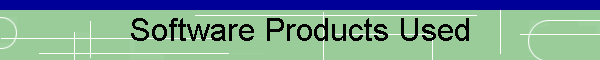 Software Products Used